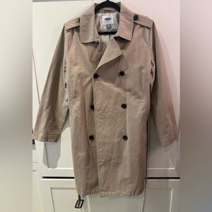 Old Navy - beige trench coat